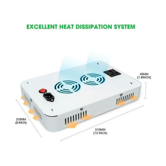 Panel Led Indoor Grow Crecimiento 3 En 1 Potencia 1200w
