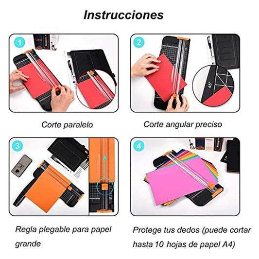 Guillotina A4 Corta Papel Fotos