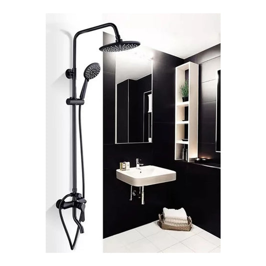 Ducha Columna Negra 2 en 1 incluye Monomando