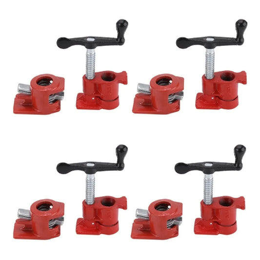 Set De 4 Prensas Sargento De Tubo 3/4