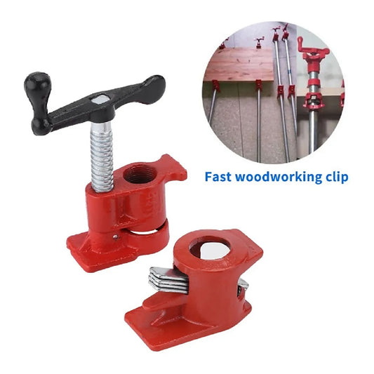 Set De 4 Prensas Sargento De Tubo 3/4