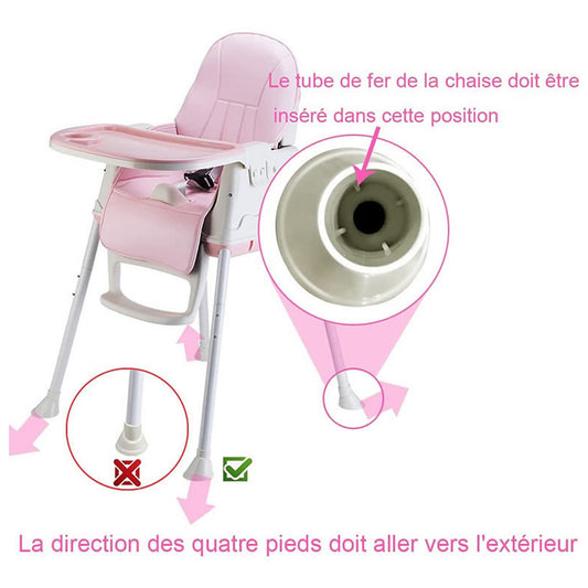 Silla de Comer Para Niños 2 en 1 MULTIFUCIONAL