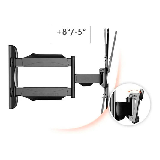 Soporte Tv Pared 3 Brazos Ajustable 32 A 55 Pulgadas
