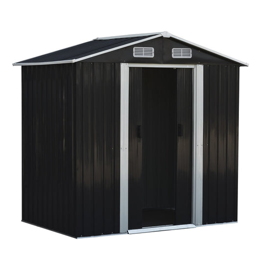 Bodega De Jardín Negra 2.44M2 195x125cm