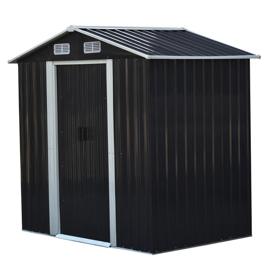 Bodega De Jardín Negra 2.44M2 195x125cm