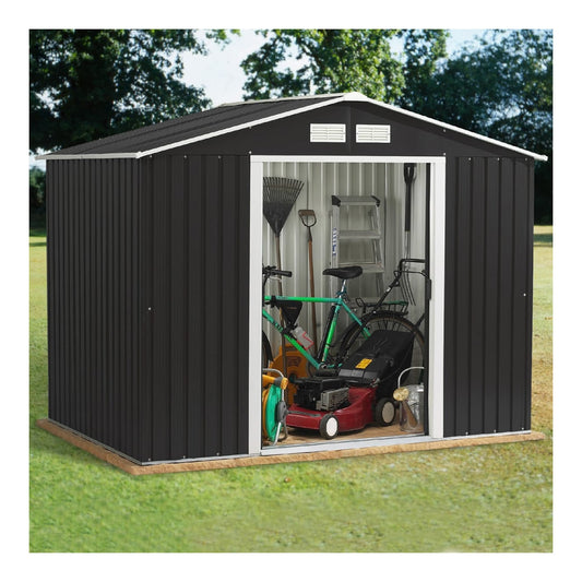 Bodega De Jardín Negra 2.44M2 195x125cm