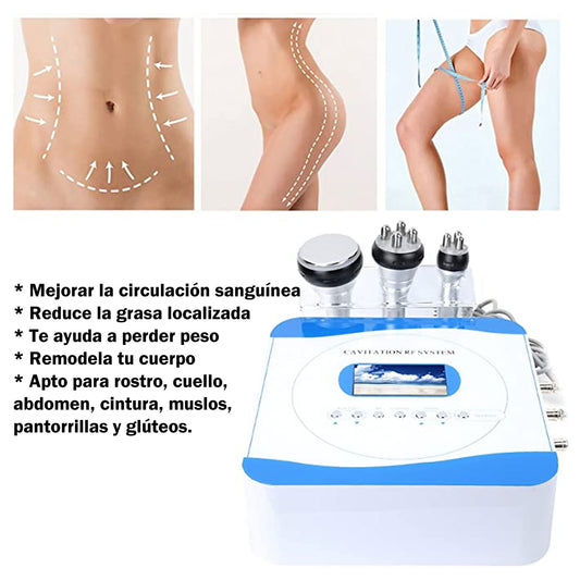 Maquina Cavitacion corporal y radiofrecuencia facial