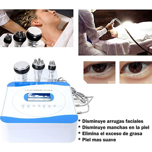 Maquina Cavitacion corporal y radiofrecuencia facial