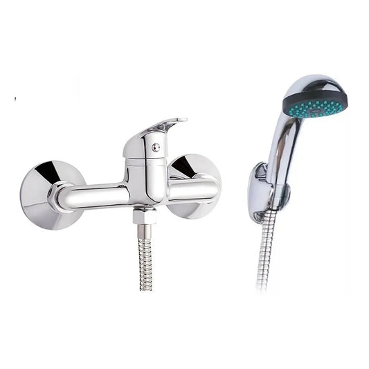 Llave Ducha Monomando Acero Cromado Alta Calidad