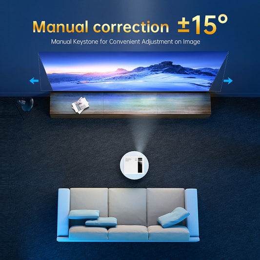 Mini Proyector Portatil Full Hd Led Wifi Miracast Hdmi Usb