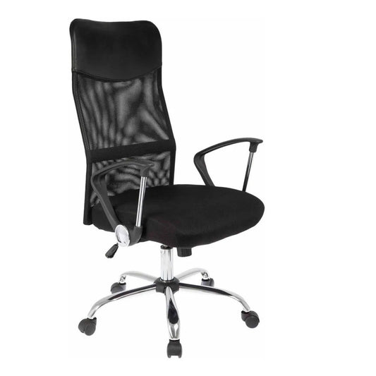 Silla Ejecutiva Malla 122x55x64 cm Negra