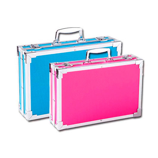 Kit Dibujo Nino 145pcs En Maleta Aluminio Dos Piso