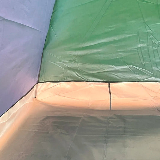 Carpa 4 Personas Doble Capa Toldo Ventana 2x2x1.3mts Colores