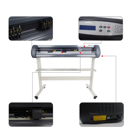 Plotter de Corte 110cm + Software Signmaster + Rack