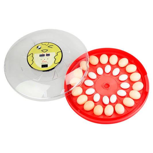 Incubadora 30 Huevos Volteo Automatico Doble Voltaje