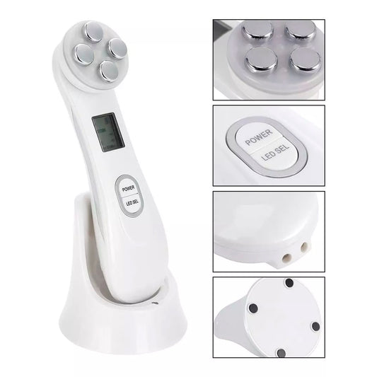 Radiofrecuencia + EMS + Fototerapia antienvejecimiento facial