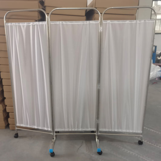 Biombo 3 Cuerpos Clínico Plegable