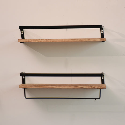 Repisas Flotantes De Madera Modernas Kit X2 Colores