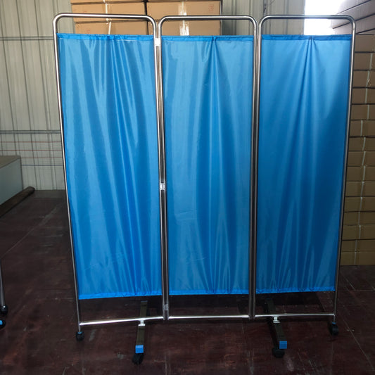 Biombo 3 Cuerpos Clínico Plegable