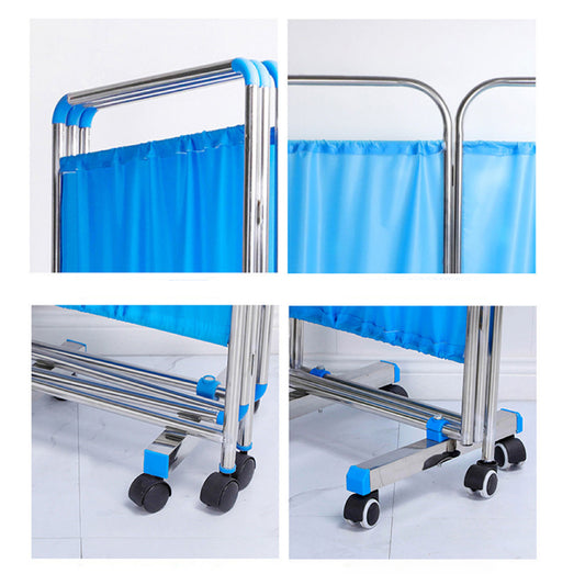 Biombo 3 Cuerpos Clínico Plegable