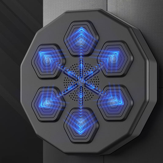 Maquina De Boxeo De Música Boxing Machine Pared Fix + Guante