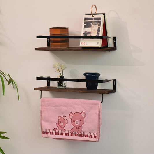 Repisas Flotantes De Madera Modernas Kit X2 Colores