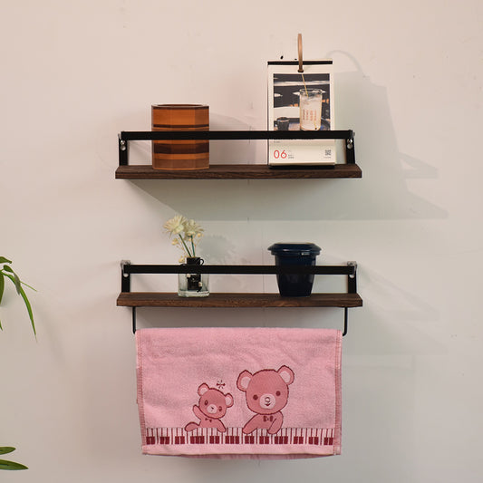 Repisas Flotantes De Madera Modernas Kit X2 Colores