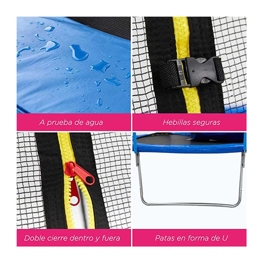 Cama Elástica Trampolin 2.44m