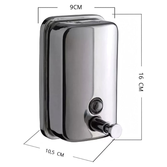 Dispensador Jabón Acero Inoxidable 500 Ml