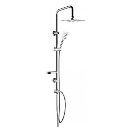 Moderna Columna De Ducha Tina Cuadrada con llave de paso