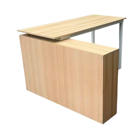 Escritorio en L con organizador 140x120x75cm Chic Home