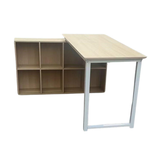 Escritorio en L con organizador 140x120x75cm Chic Home