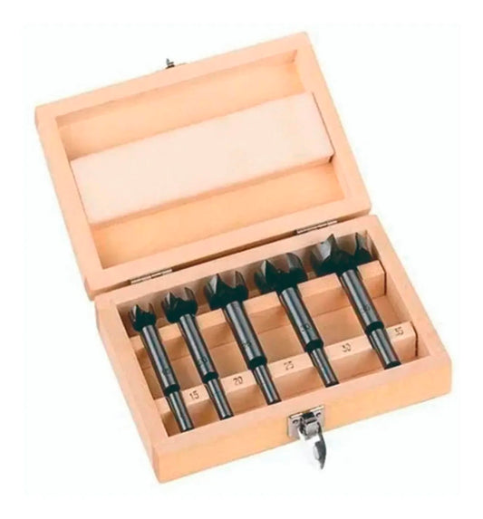 Set 5 Brocas Forstner Bisagra, Muebles De Cocina Y Puertas