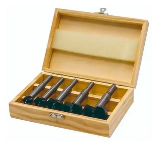 Set 5 Brocas Forstner Bisagra, Muebles De Cocina Y Puertas