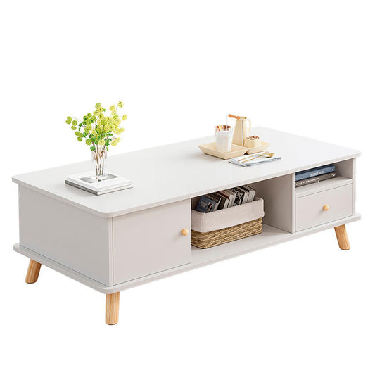 Mesa De Centro 120x48x46cm con 2 cajones Chic Home