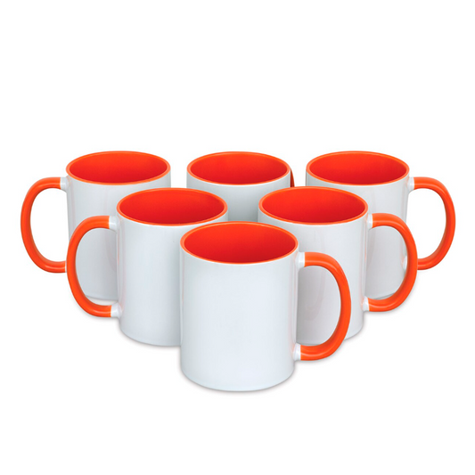 Caja 36 Tazones de colores para estampar Sublimación Grado AA 11oz