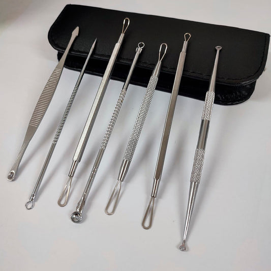 Kit De Sacacomedones 7accesorios para la Piel