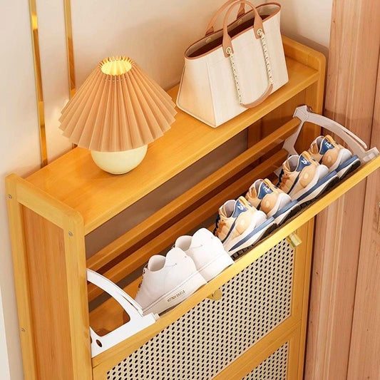 Zapatero organizador 3 puertas Estilo Bambu Chic Home