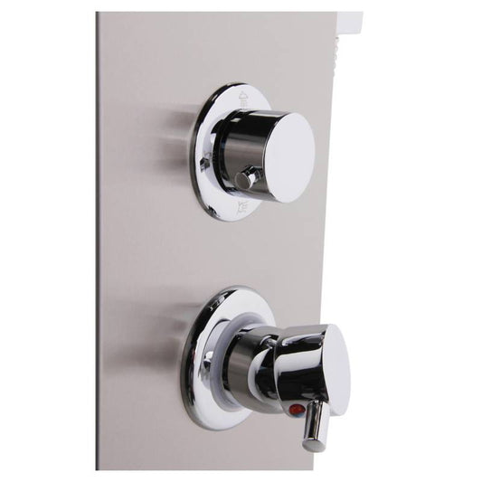 Columna para ducha 165x20cm cromado