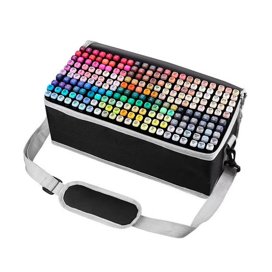 Marcadores 262 Lápices Colores Tipo Touch Doble Punta + bolso