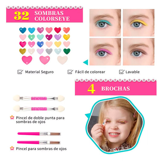 Juego maquillaje set Unicornio para niños