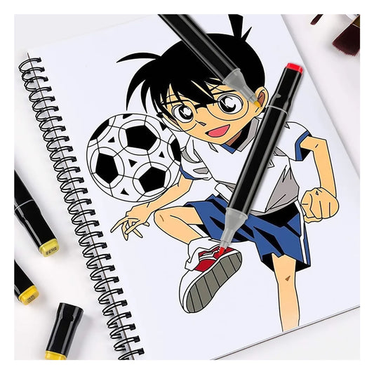 80 Lápices Marcadores Doble Touchfive