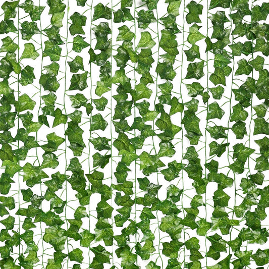 Pack 36 Tiras Planta Artificial Enredadera 2.1m Decoración