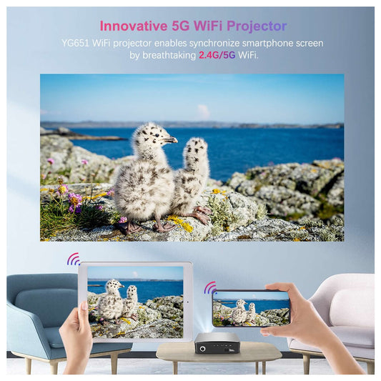 Proyector Led 8000 Lm Android 9.0 Wifi Miracast