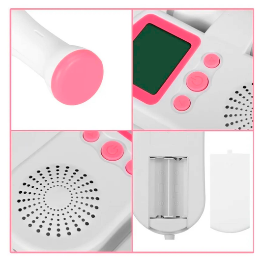 Monitor Fetal Doppler Latidos Fetales Corazón Bebé