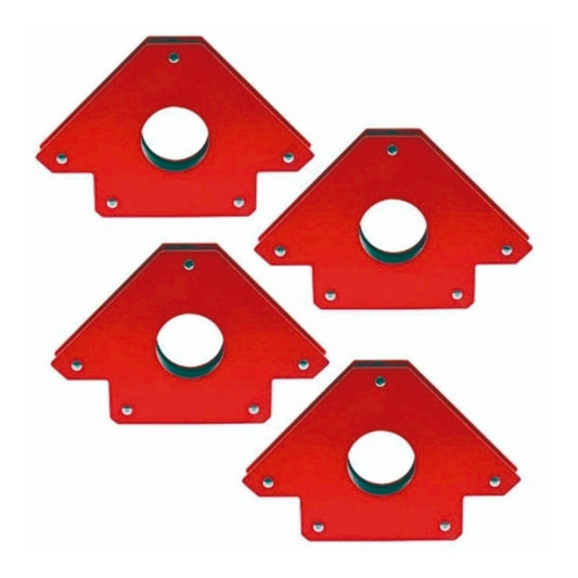 Pack 4 Escuadras Magnéticas Soldar 50 Lbs Multipropósito