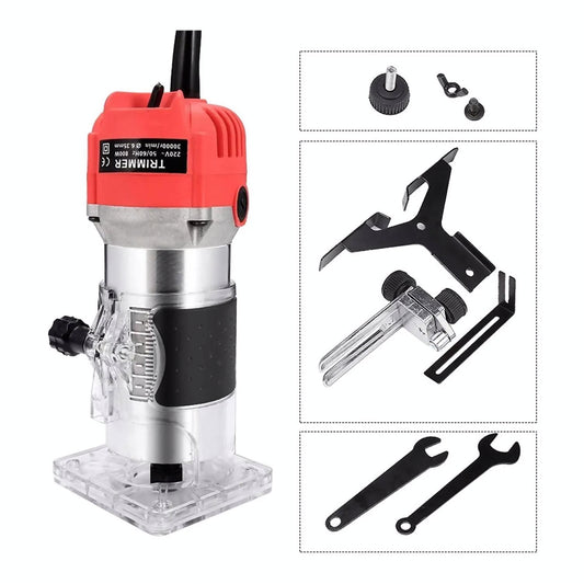 Fresadora Tupi Rebajadora 6.35mm 550w 3000r/min