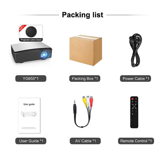 Proyector Led 8000 Lm Android 9.0 Wifi Miracast
