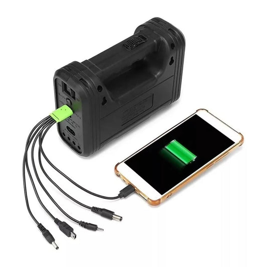 Kit Solar Emergencia Camping 220v Ampolletas 36hrs