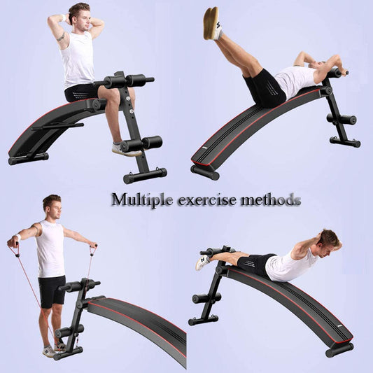 Banca Abdominales Camilla Bandas Elásticas Ejercicios